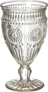 Vintage Inspired Pressed Glass Goblet